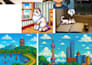 draw cozy stardew valley pixel art portraits or scenes